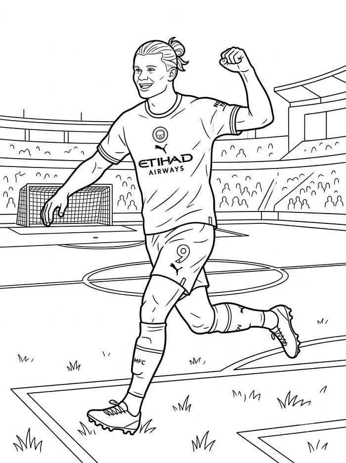 Voetballer Erling Haaland