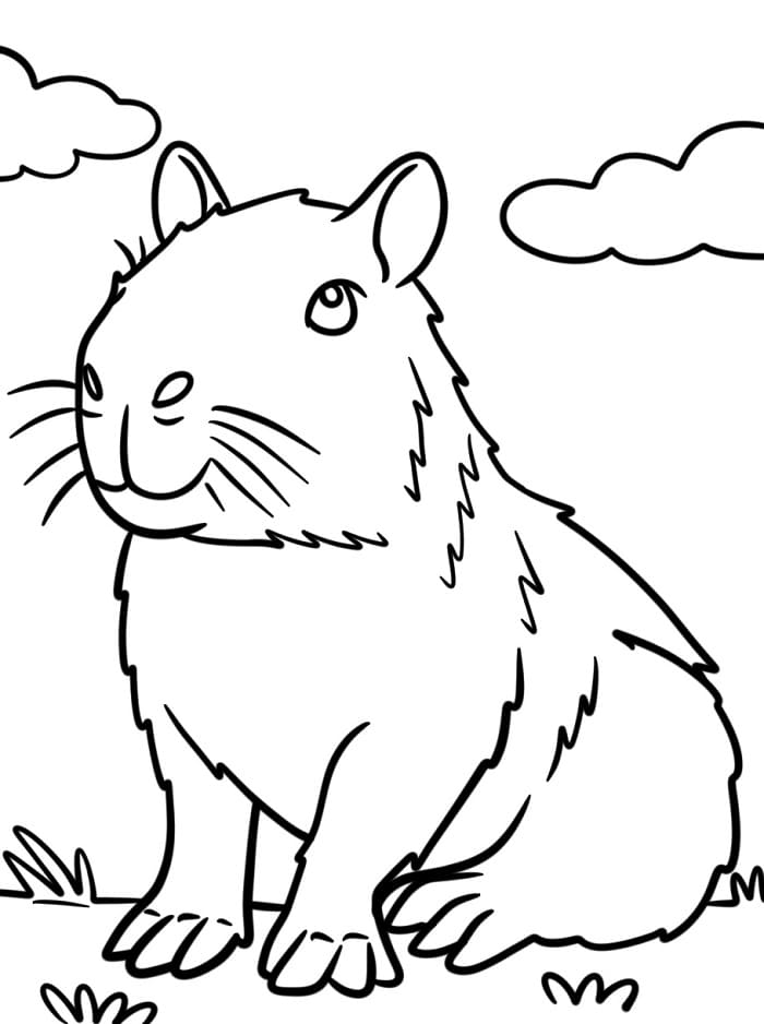 Vriendelijke Capibara