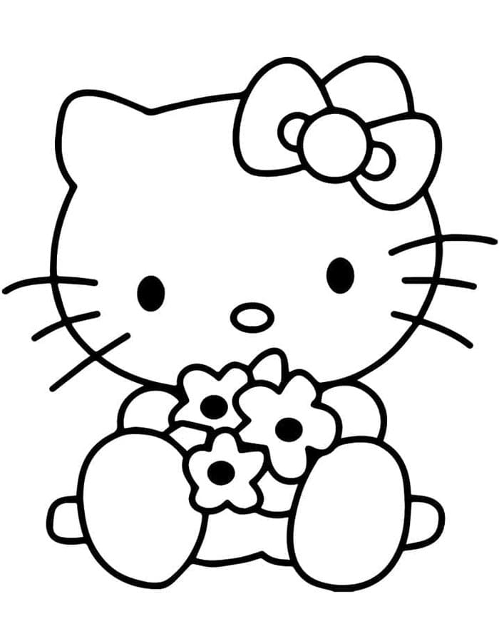 Vriendelijke Hello Kitty