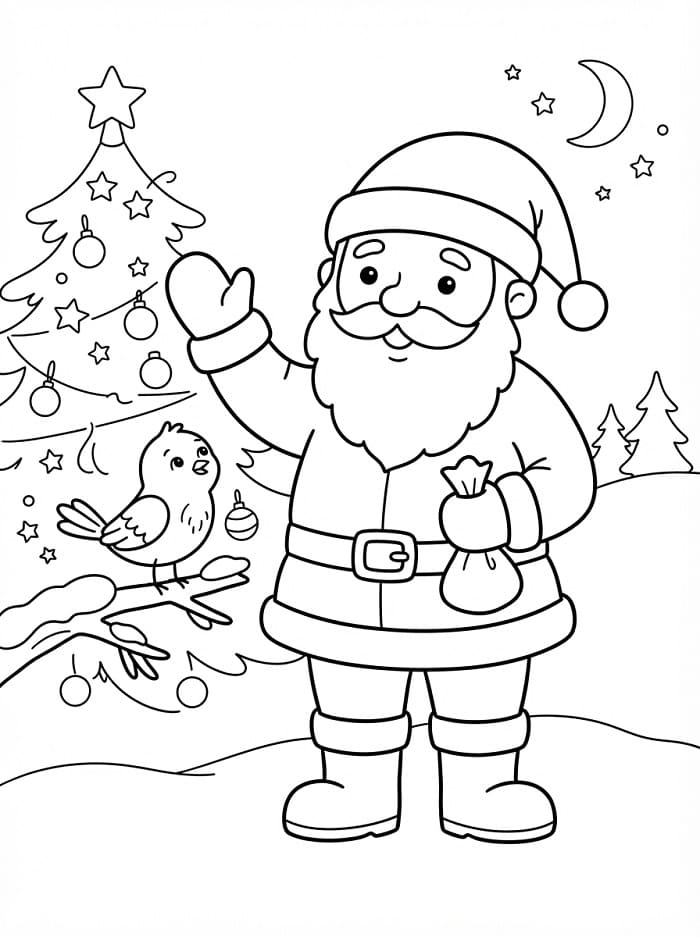 Vriendelijke Kerstman