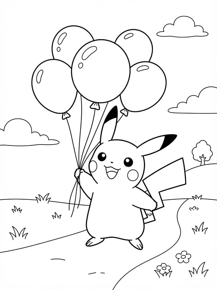 Vriendelijke Pikachu