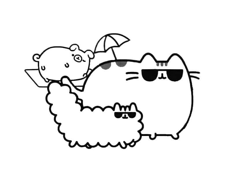 Vriendelijke Pusheen