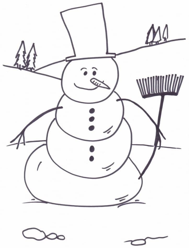 Wintersneeuwpop