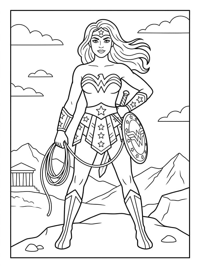 Wonder Woman als superheld