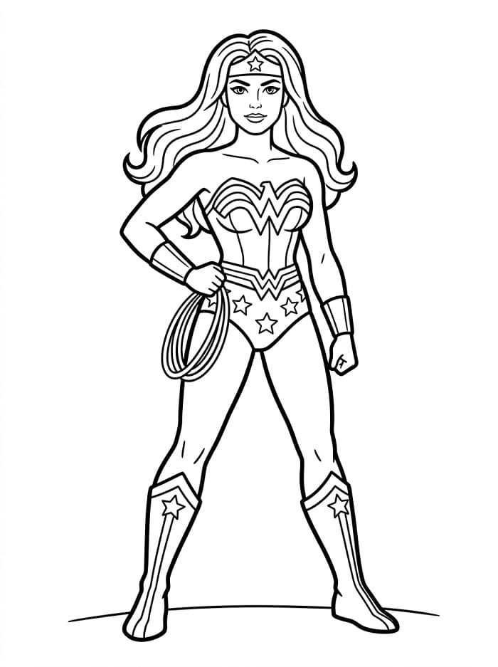 Wonder Woman printen