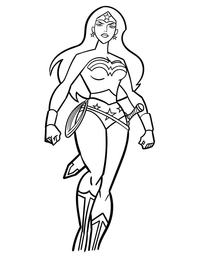 Wonder Woman voor gratis gebruik