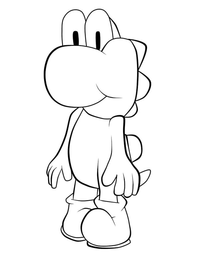 Yoshi gratis printbaar