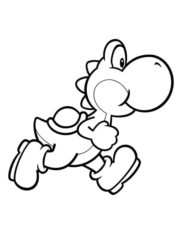 Yoshi om te printen