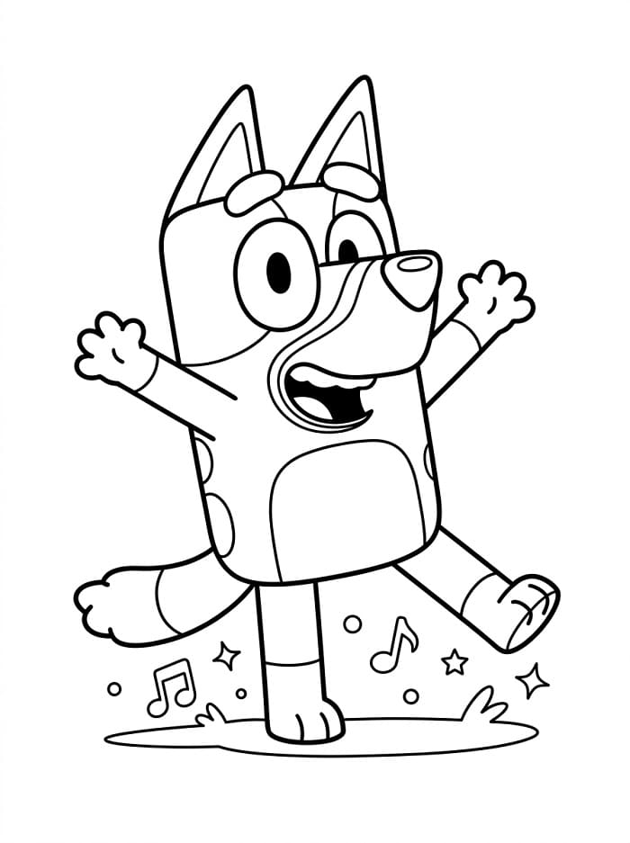 Aanbiddelijke Bluey