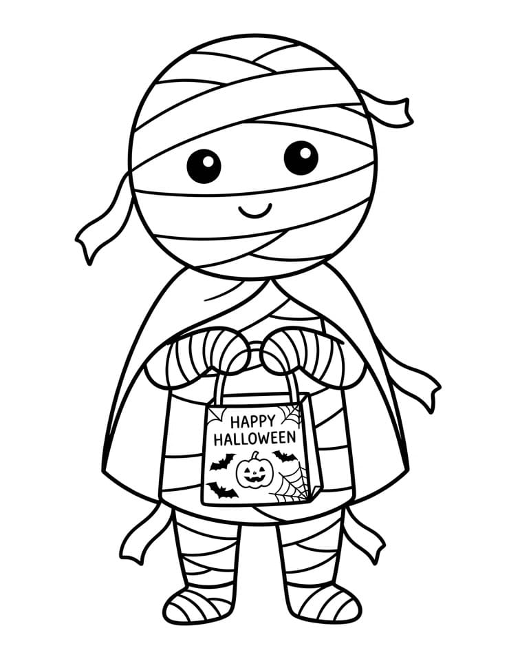 Aanbiddelijke mummie