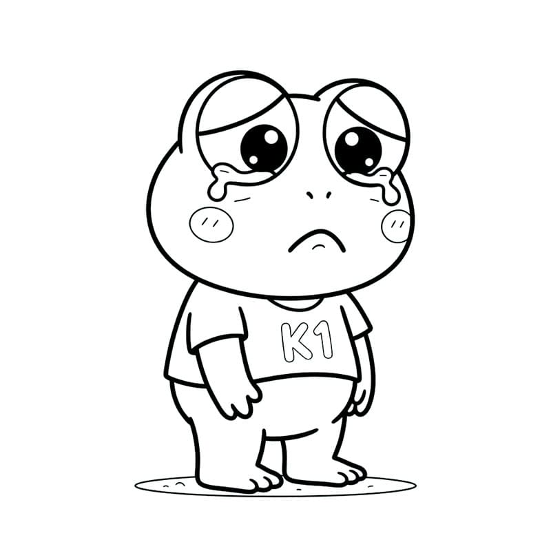 Bedroefde Keroppi