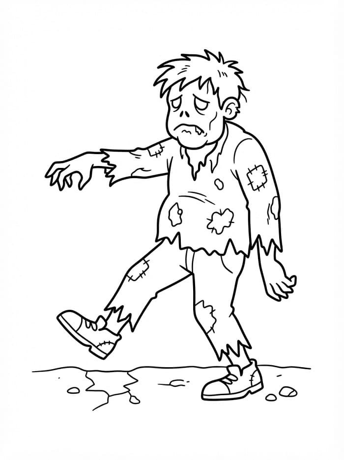 Bedroefde zombie