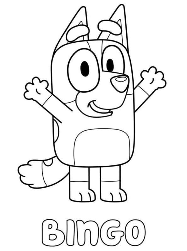 Bingo uit Bluey
