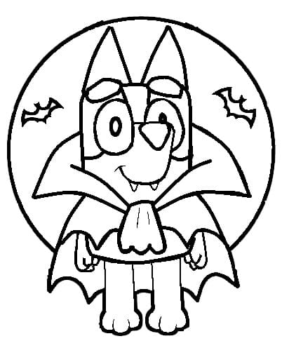 Bluey op Halloween