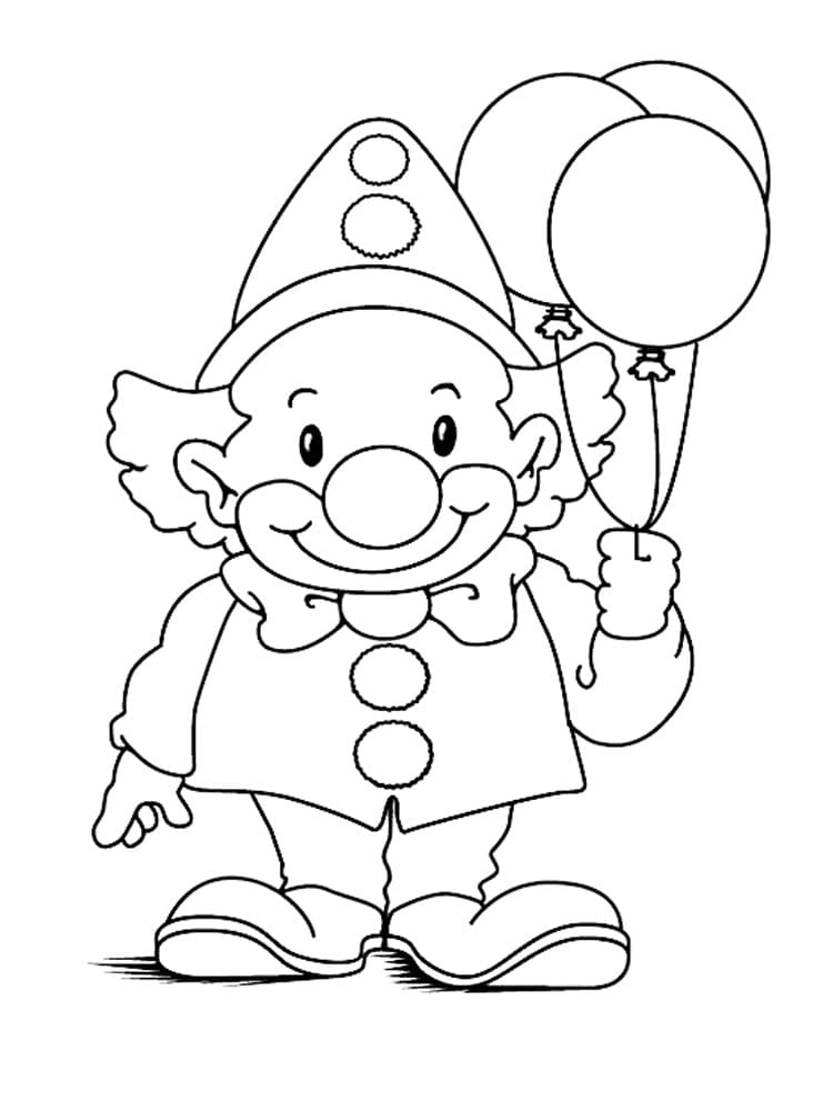 Clown voor kinderen