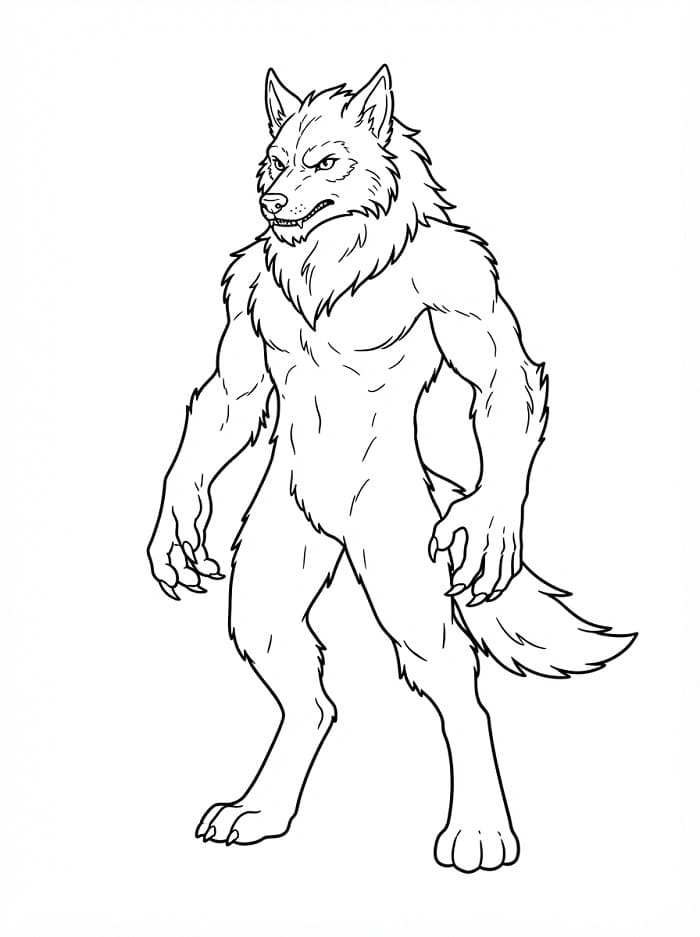 Coole weerwolf