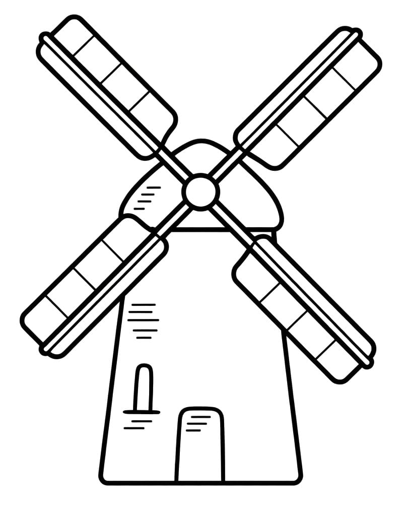 Een eenvoudige molen