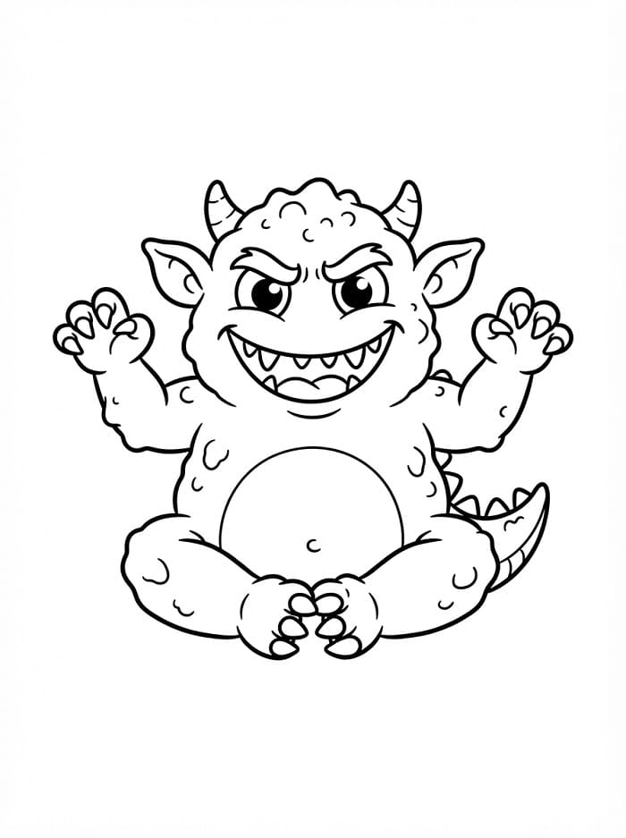Een kwaadaardig monster