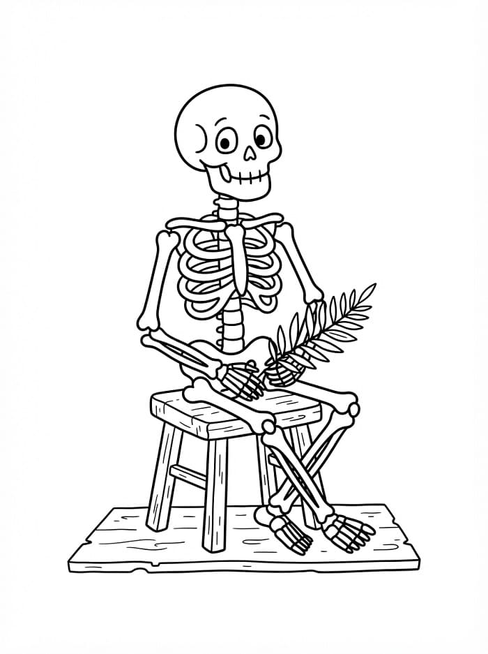 Een skelet