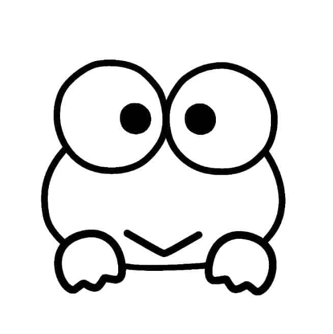 Eenvoudige Keroppi
