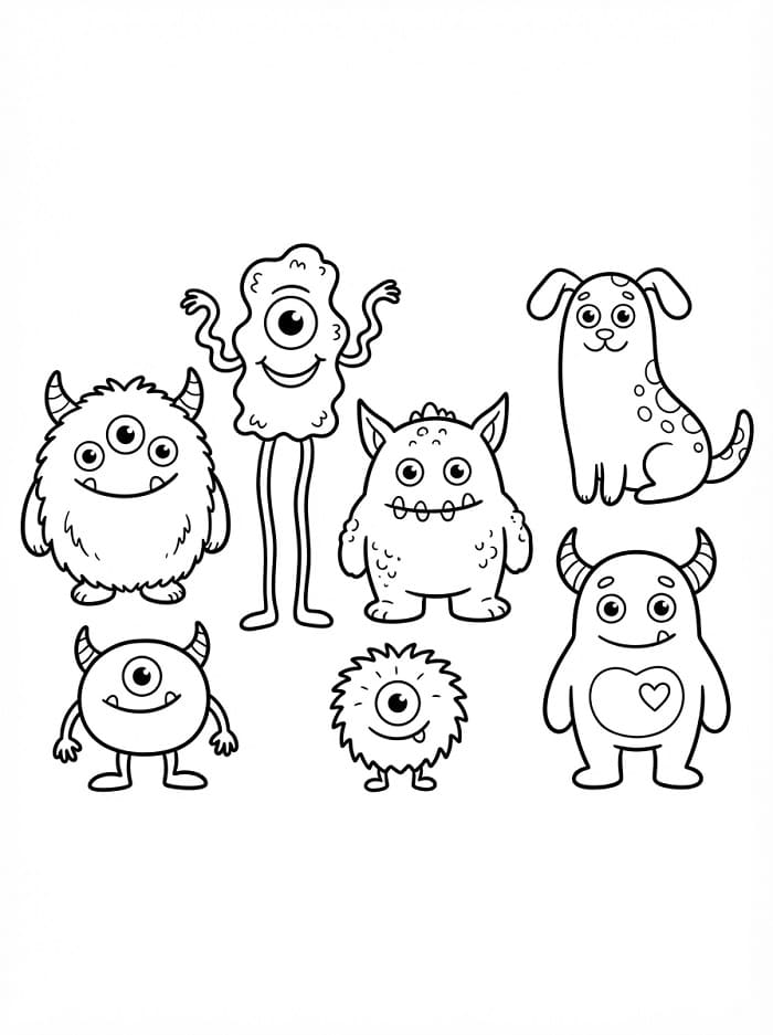 Eenvoudige monsters