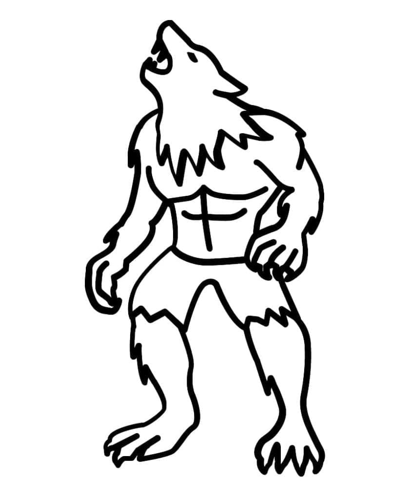 Eenvoudige weerwolf