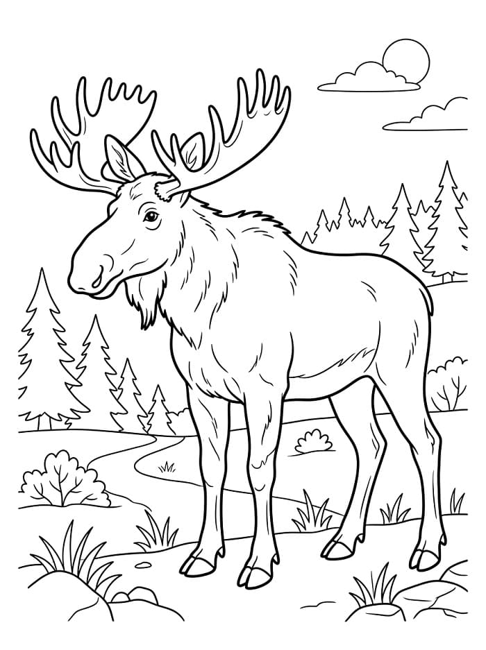 Eland in het wild