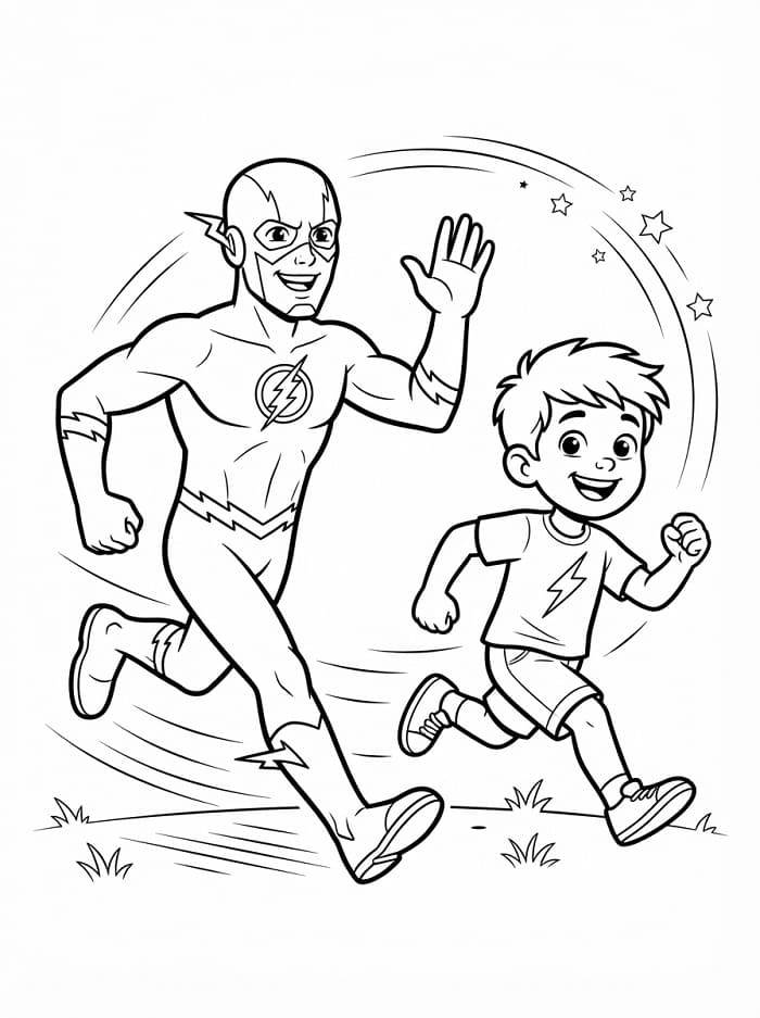 Flash en jongen