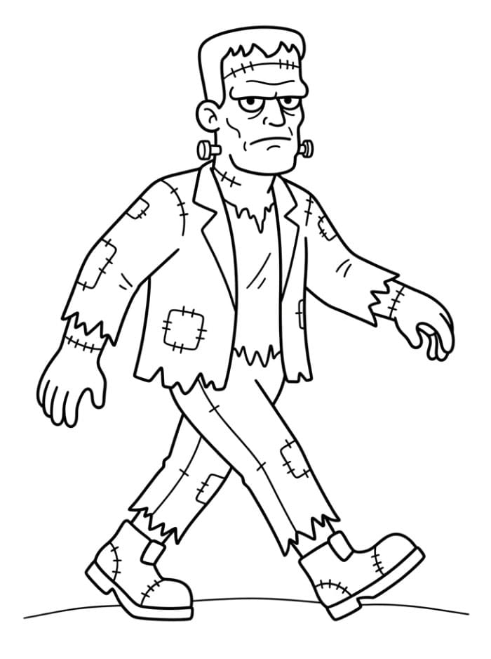 Frankenstein om af te drukken