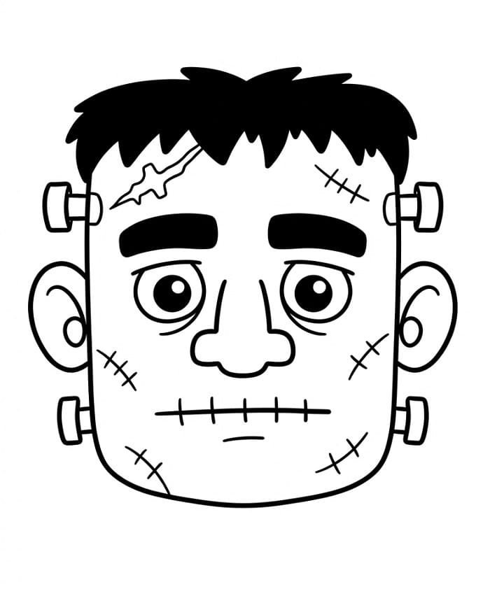 Frankensteinmasker voor halloween