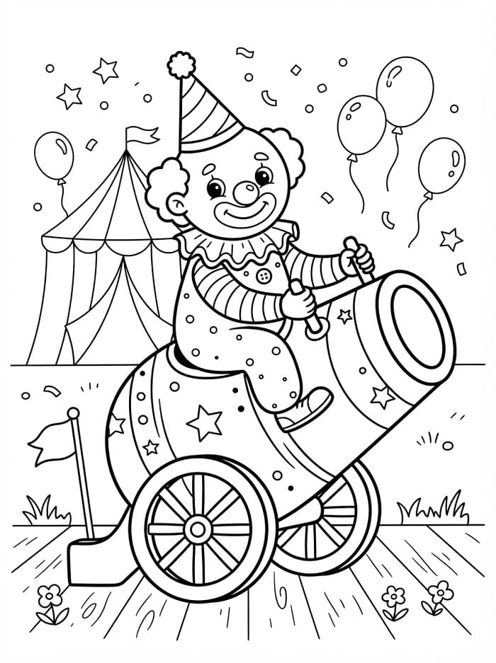 Geweldige clown