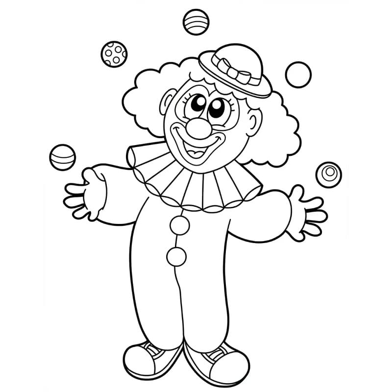 Grappige clown