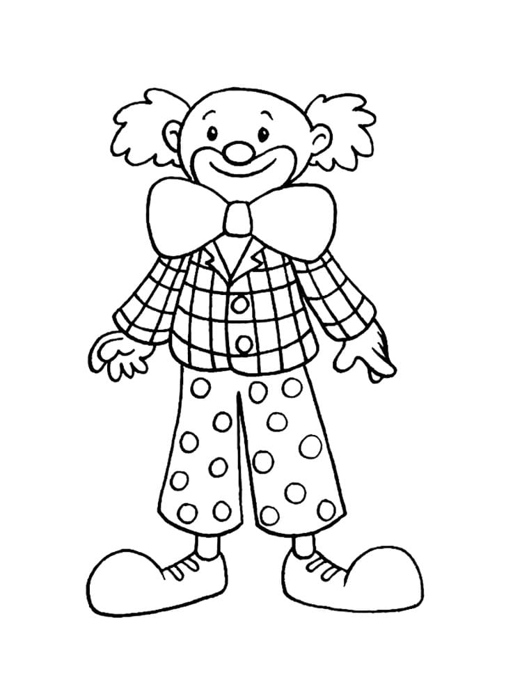Gratis clown voor kinderen