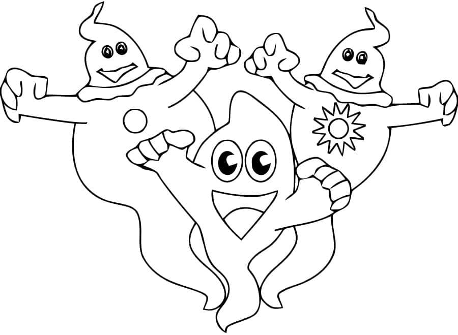 Gratis printbaar spook
