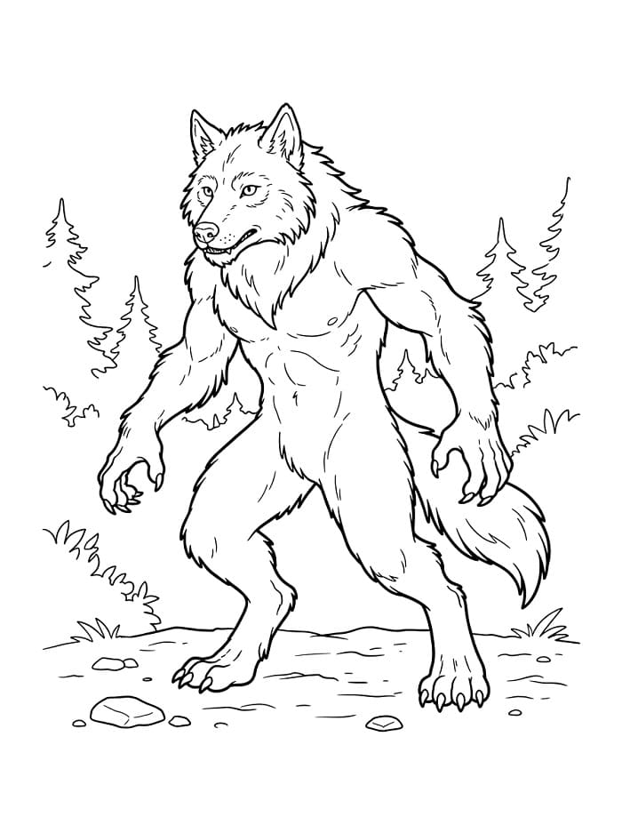 Grote weerwolf