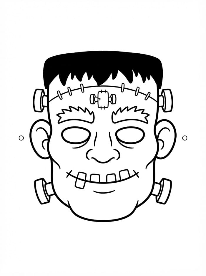 Halloween frankensteinmasker