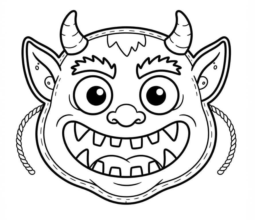 Halloween monstermasker