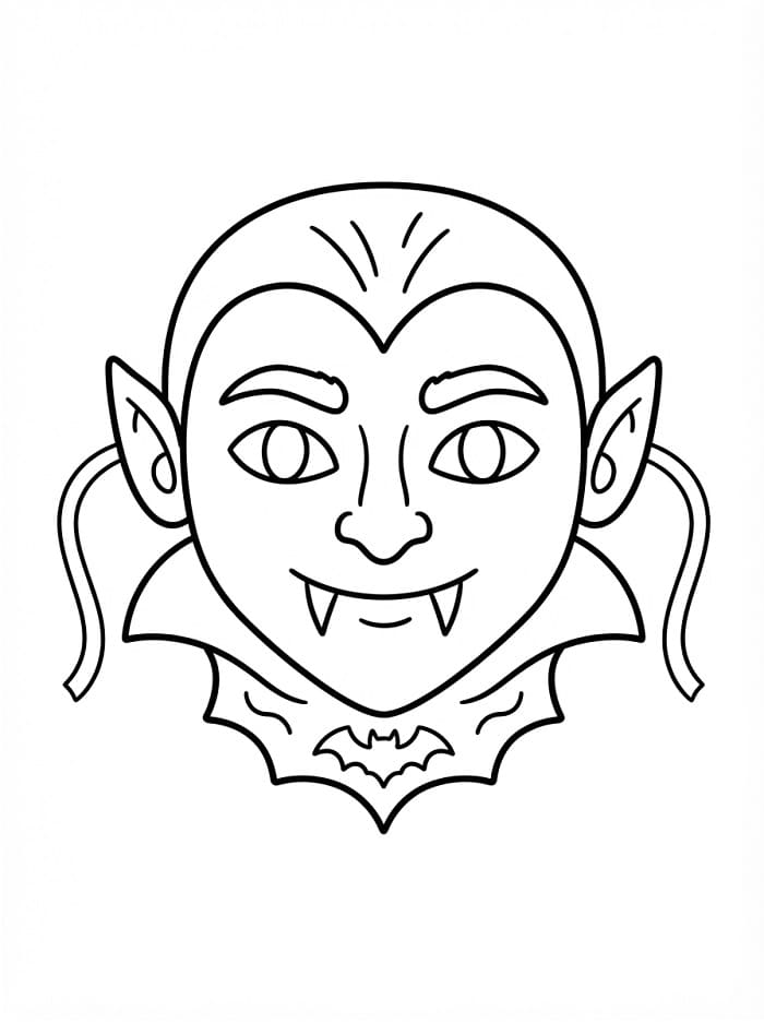 Halloween vampierenmasker