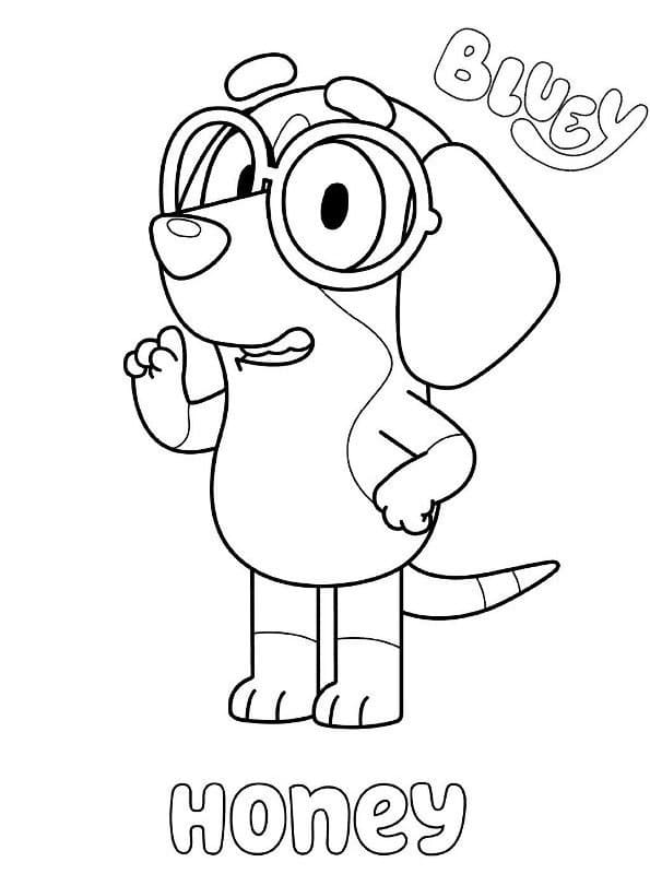 Honey uit Bluey