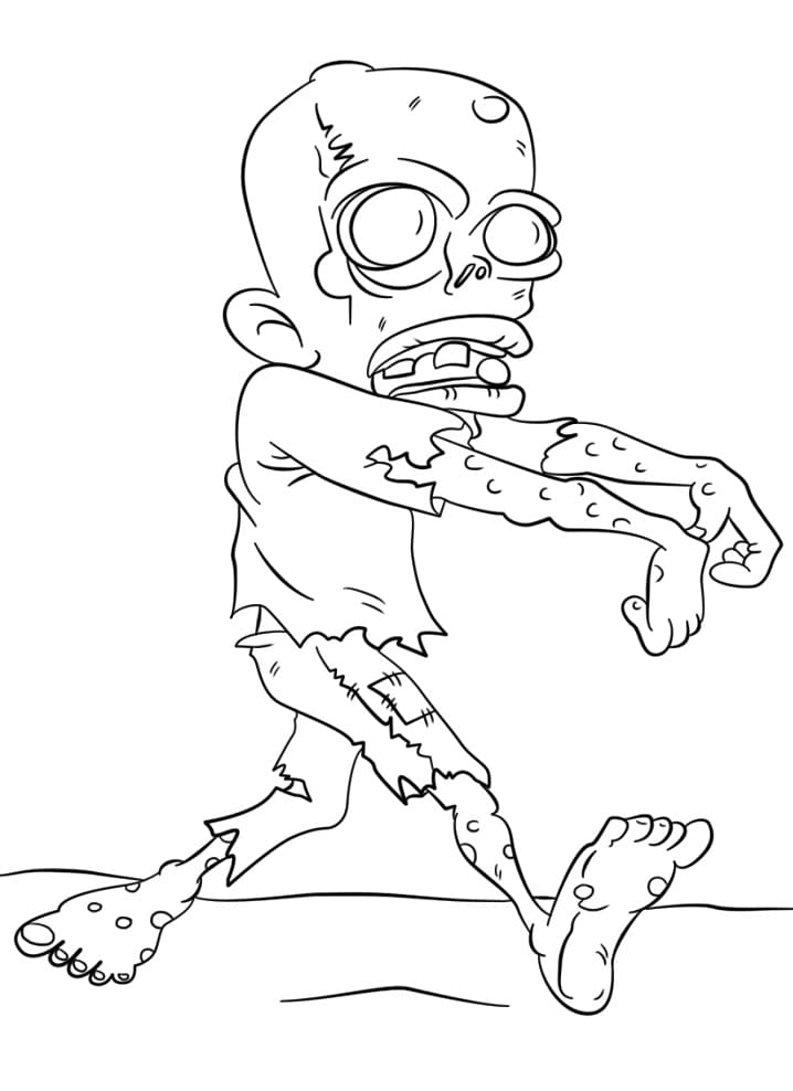 Lelijke zombie