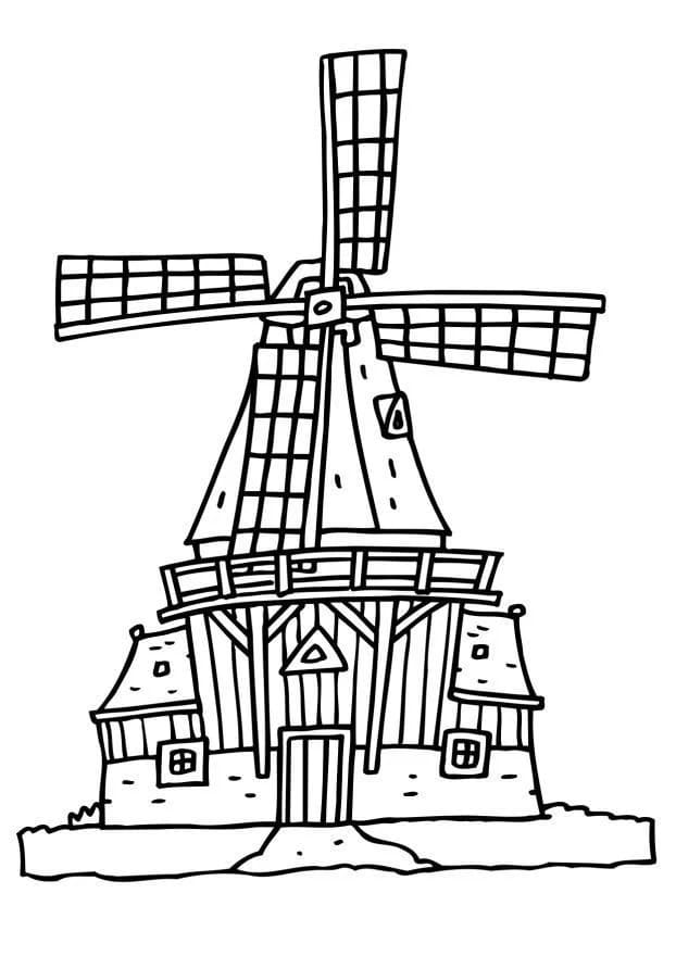 Molen om te printen