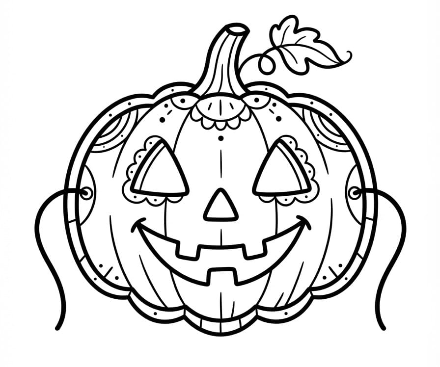 Mooi halloweenmasker
