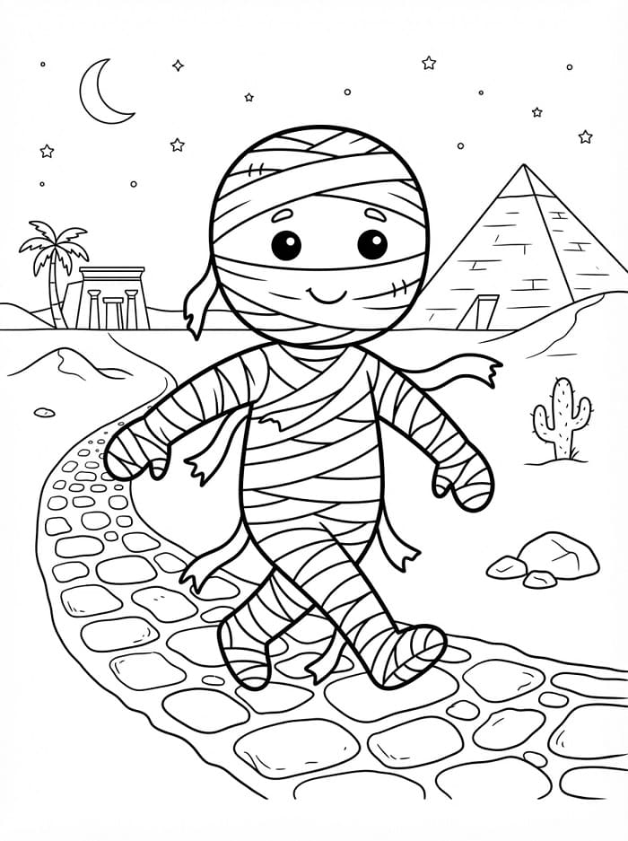 Mummie halloween
