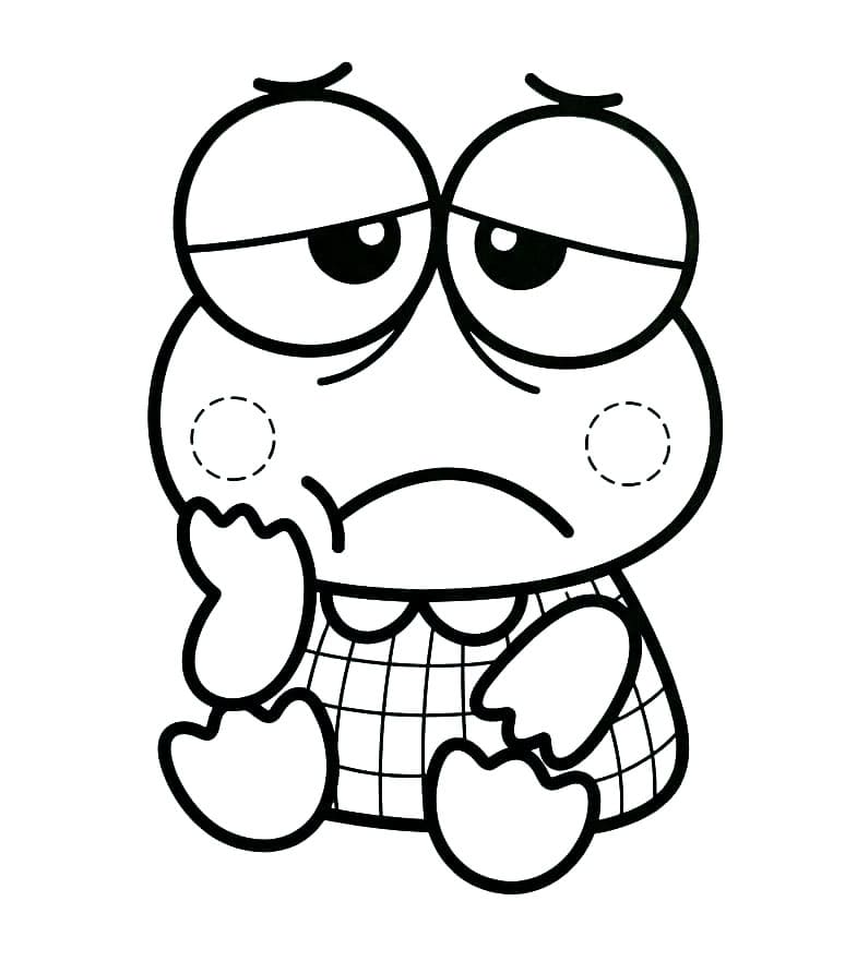 Ongelukkige Keroppi