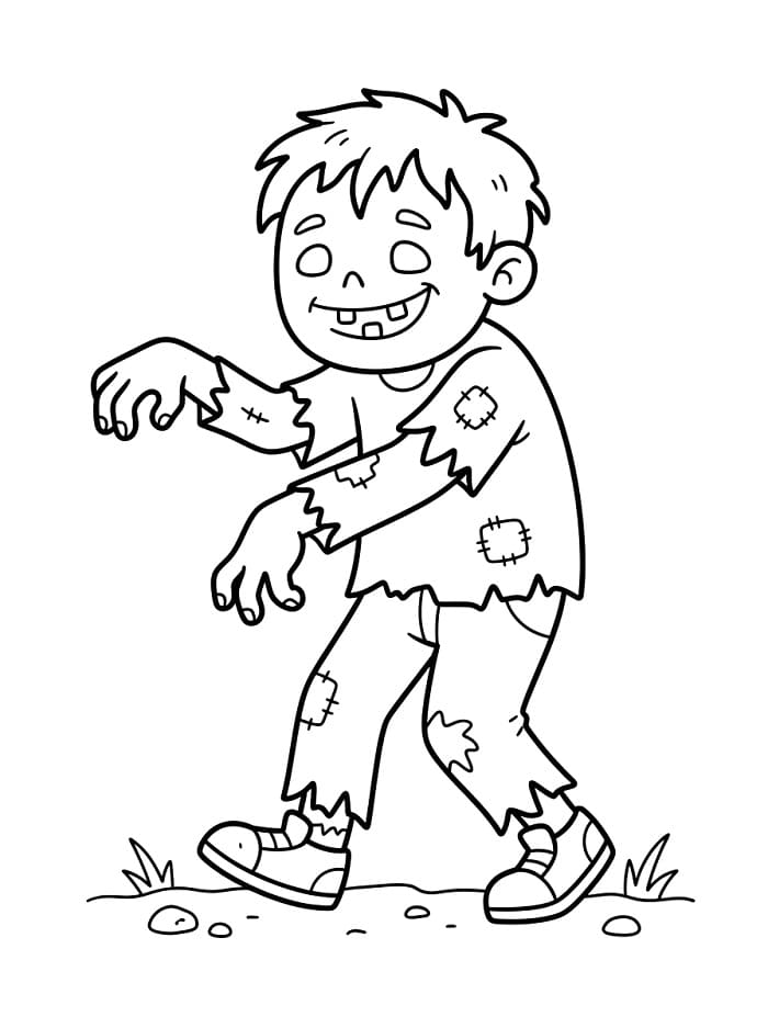 Plezierige zombie