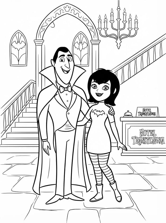 Printbare Hotel Transylvania