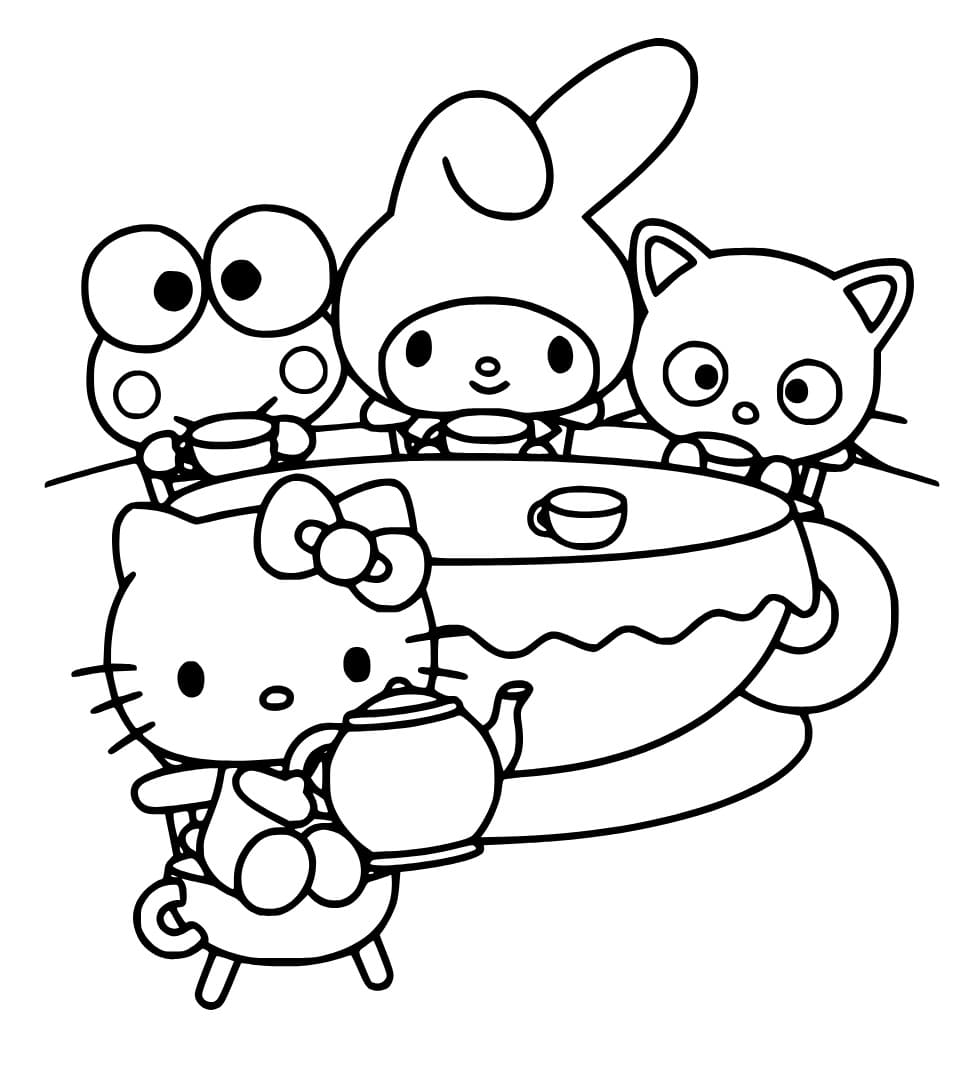 Printbare Sanrio afbeelding