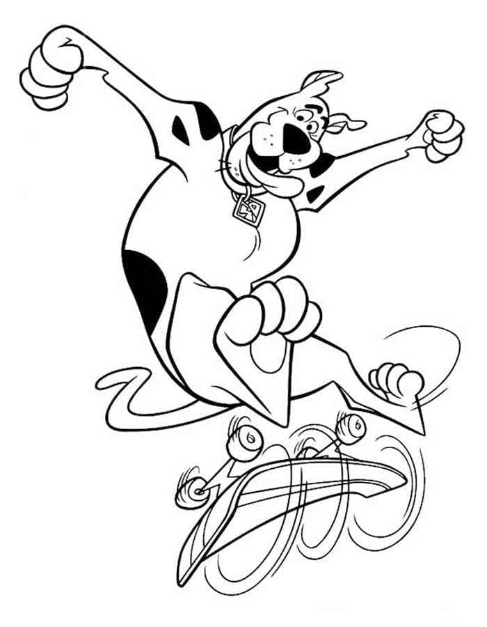 Printbare Scooby-Doo