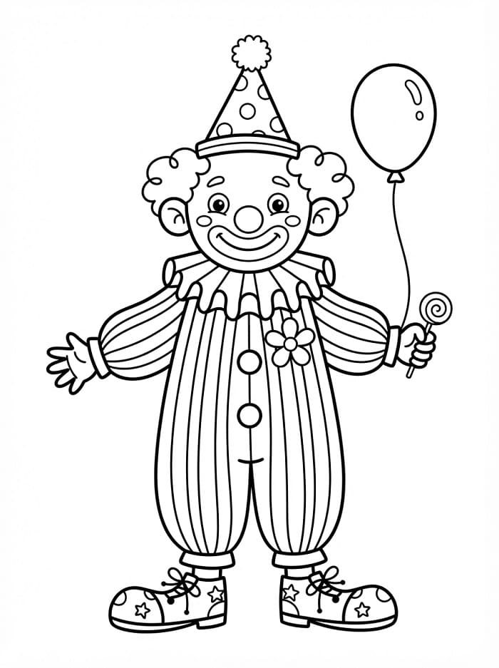 Printbare clown