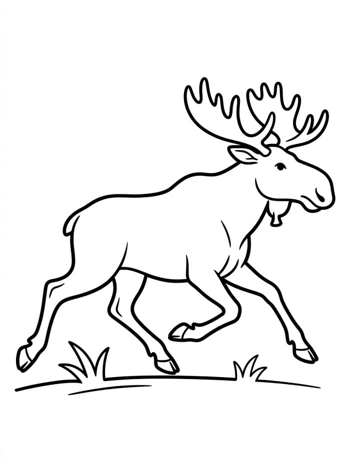 Rennende eland